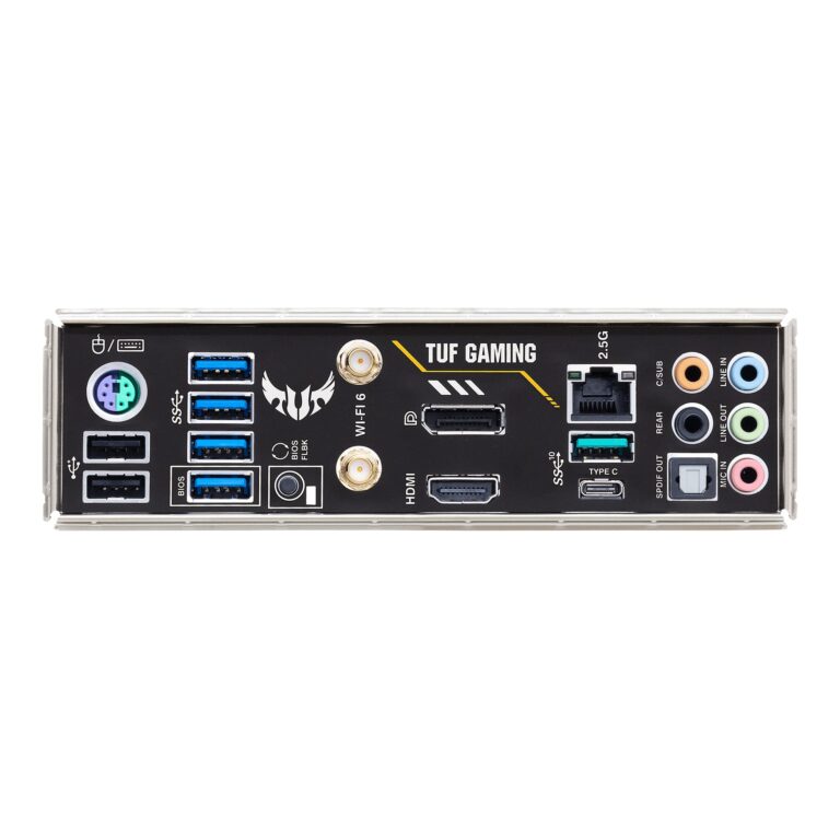 ASUS TUF GAMING B550M-PLUS WiFi II AMD AM4 (3rd Gen Ryzen) microATX motherboard (PCIe 4.0, WiFi 6 2.5Gb LAN, BIOS FlashBack, HDMI 2.1, USB 3.2 Gen 2, Addressable Gen 2 RGB header and AURA Sync) - Image 3