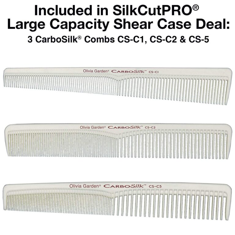 Olivia Garden SilkCutPro Professional Hairdressing Shear Large Capacity Shear Case Deal Contains Professional Hairdressing 5.75" Shear and Thinner Intro Case Contains: SKP-575LH, SKP-T635LH - Image 4
