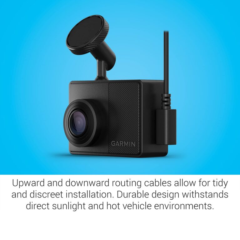 Garmin Dash Cam 67W, 1440p and Extra-Wide 180-degree FOV, Monitor Your Vehicle While Away w/ New Connected Features, Voice Control, Compact and Discreet, Includes Memory Card (Renewed) - Image 2