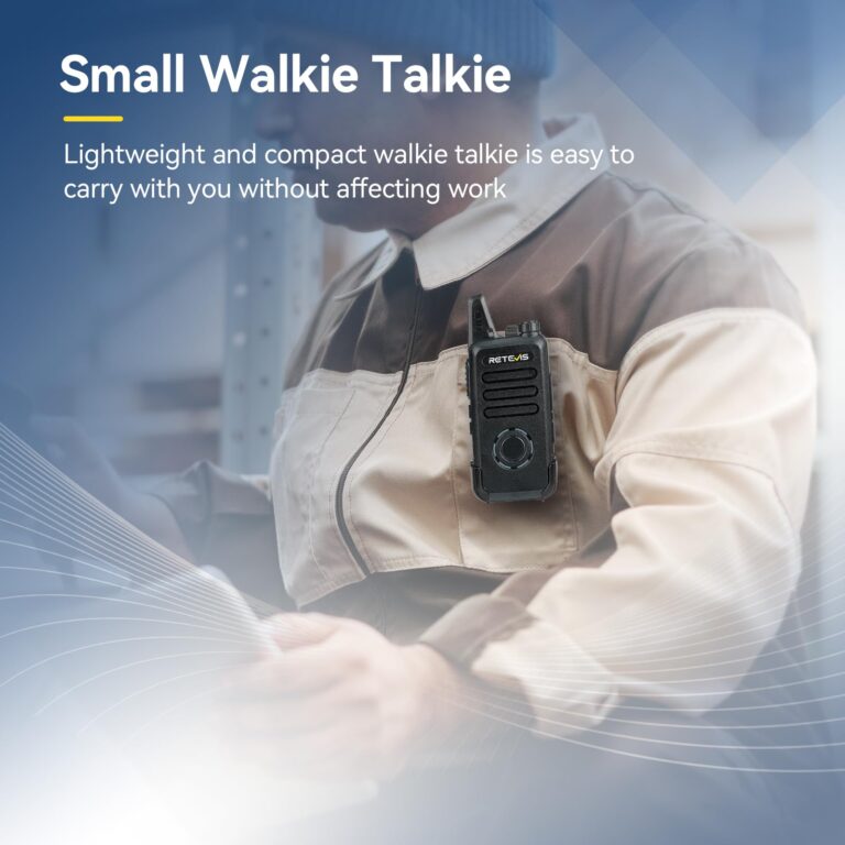 Retevis RT22S Walkie Talkies for Adults,Portable FRS Two-Way Radios(10 Pack) with 10 Way Multi Gang Charger, Handheld 2 Way Radio Rechargeable,Charging Progress Visible for Business Warehouse School - Image 7