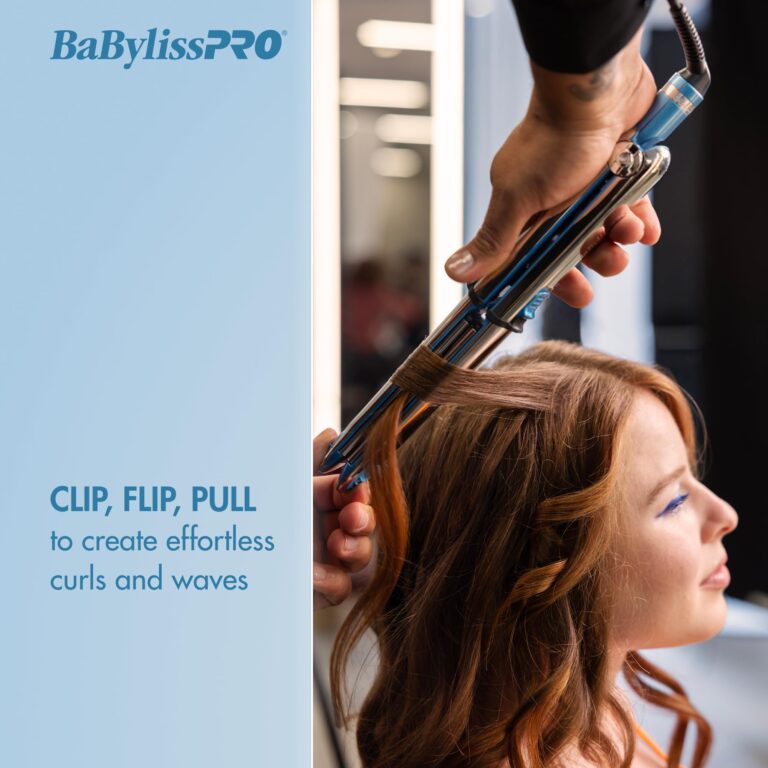 BaBylissPRO Nano Titanium Flat Iron Hair Straightener, 1 1/4" Prima Iconic Hair Straightener Iron & Curling Iron for Professional Salon Results and All Hair Types - Image 6