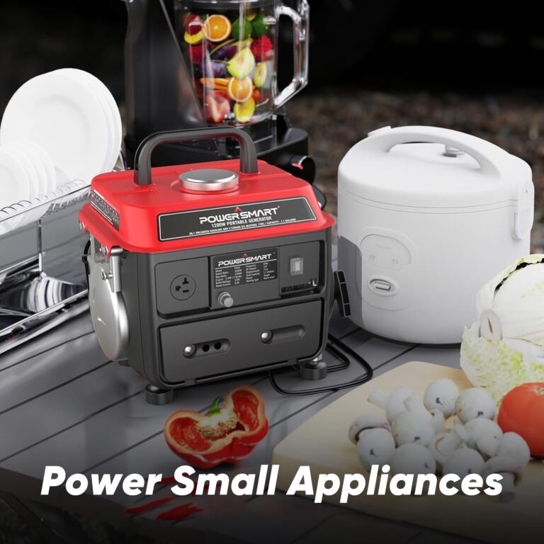 PowerSmart 1200-Watt Portable Generator with Super Quiet, Ultralight for Camping, PS50 - Image 2