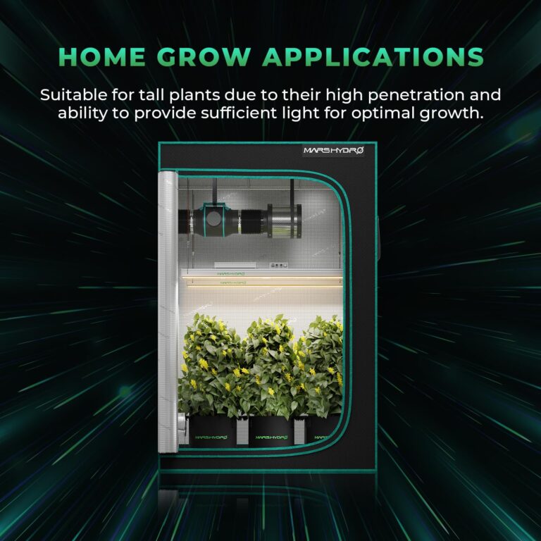 MARS HYDRO 2025 Upgrade SP3000 2x4 Grow Lights for Indoor Plants,Full Spectrum,Dimmable,Energy Efficient,Daisy Chain Light Commercial Vertical Farming for Seedling Veg and Bloom in 4x2 Grow Tent - Image 4