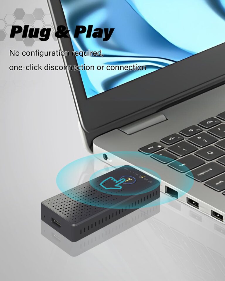 Wireless HDMI Transmitter and Receiver 4K, FAIRBEE Wireless Hdmi True UHD 4K Input & 4K Output, Plug & Play, 98ft Range, Dual Band 2.4G/5G, for Laptop/PC/TV Box to HDTV/Projector, No App Needed - Image 7