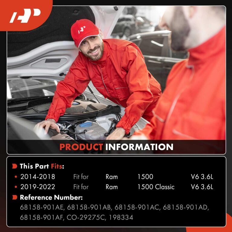 A-Premium Air Conditioner AC Compressor with Clutch Compatible with Ram 1500 3.6L 2014-2018, 1500 Classic 3.6L 2019-2022 - Image 9