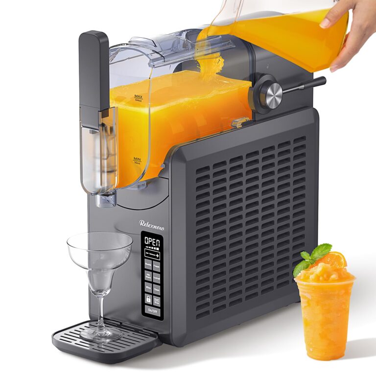 RELEXNOW Slushie Machine Frozen Drink Maker for Home with Self-Cleaning,No Ice Needed,DIY Slushy Maker for Slushie,Frappe,Milk Shake,Cocktail, Wine - Image 2