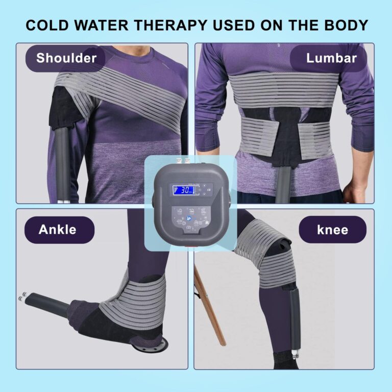 Circulating Cold Water Therapy Ice Machine Gen 2 by Arctic Ice Clear – for Knee, Elbow, Shoulder, Back Pain, Swelling, Sprains, Injuries (Arctic Ice Clear) (with Universal Pad) - Image 2