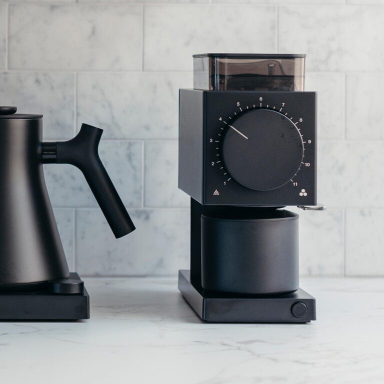 Fellow Gen 2 Ode Brew Grinder - Burr, Electric Coffee Bean Grinder with 31 Settings for Drip, French Press & Cold Brew - Small Footprint - Matte Black - Image 5