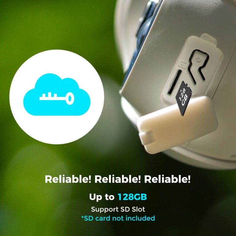 SOVMIKU 4CQ1 AI 2K Solar Security Camera Wireless Outdoor, Battery Powered, Two Way Audio, PIR Motion Detection, 360° View Pan/Tilt,Easy to Setup, Color Night Vision, Audible Flashlight Siren,SD Slot - Image 2
