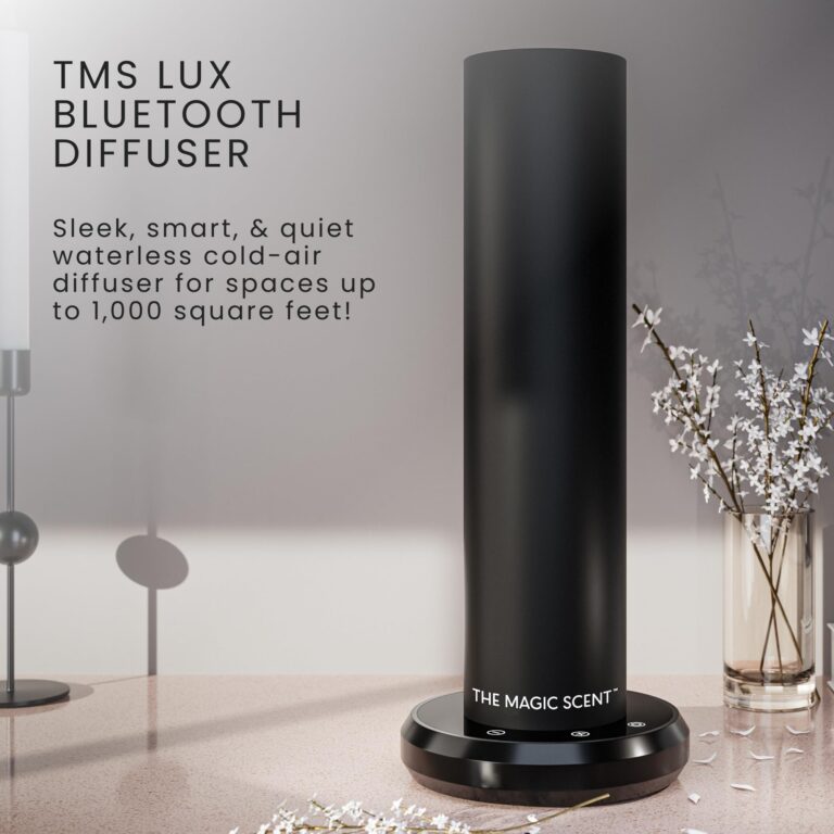 The Magic Scent Bluetooth Diffuser Home & Office - Smart Ultra-Quiet Home & Hotel Diffuser Machine - Waterless Cold-Air Programmable Professional Diffusers for Essential Oils - Aroma Oil Included - Image 6