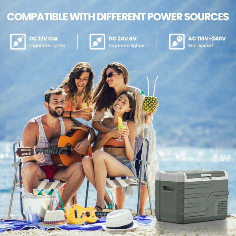 Alpicool Car Refrigerator 12 Volt Refrigerator 37QT. Freezer Electric Cooler, Portable Fridge for Car 12/24V DC 100~240V AC Portable Freezer for Camping RV Camper Truck -4℉-68℉ - Image 6