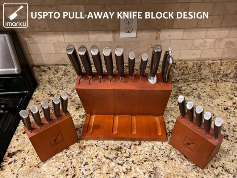 imarku Knife Set, 20-Pieces Premium Kitchen Knife Set, Japanese High Carbon Steel Knife Set with Block and 2 Pull-away Steak Knife Block Set, Best Gifts - Image 3