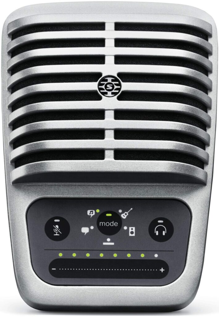 Shure MV51 Digital Large-Diaphragm Condenser Microphone with USB and Lightning Cables
