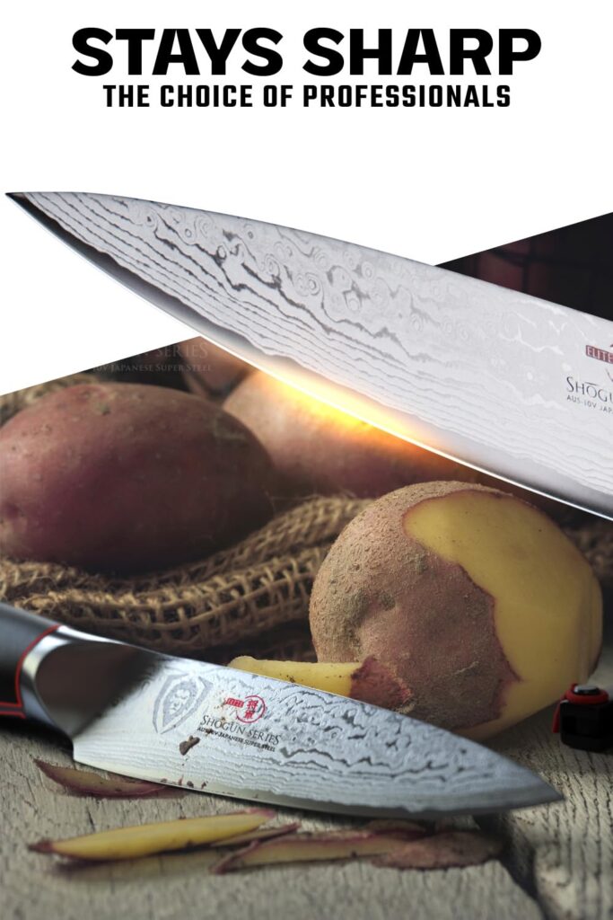 Dalstrong Paring Knife Set-Shogun Series 3pc-Damascus Japanese Super Steel Knife-3.5" Paring,3" Bird's Beak,3.5" Serrated-Razor Sharp Kitchen Set-w/Sheaths - Image 9