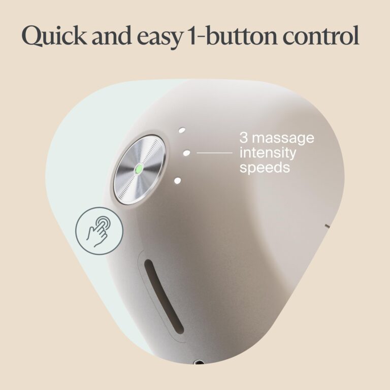 TheraGun Mini by Therabody (3rd Generation) – Ultra-Portable Massage Gun and Travel Essential for Fast, Effective Pain and Tension Relief Anywhere, Oat - Image 5