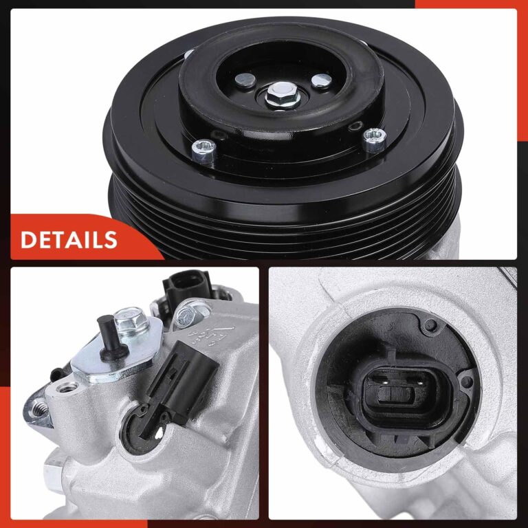 A-Premium Air Conditioner AC Compressor with Clutch Compatible with Toyota Camry 2.5L 2012-2017, RAV4 2.5L 2009-2012 - Image 3