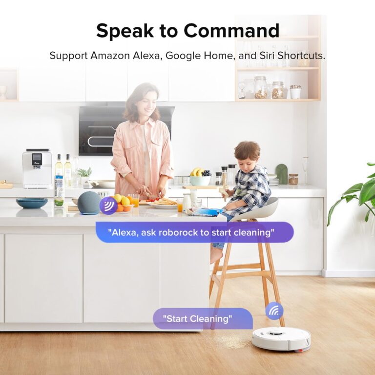 roborock Q7 Max Robot Vacuum and Mop Combo, 30-Level Water Flow Control, 4200Pa Suction, PreciSense LiDAR Navigation, No-Go Zone, No-Mop Zone, App & Voice Control, Ideal for Pet Hair - Image 2