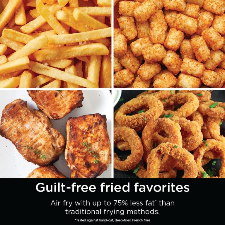 Ninja DoubleStack XL Smart 2-Basket Air Fryer, Smart Cook System, DoubleStack Technology Cook 4 Foods at Once, Space Saving Design, 10 QT, 6-in-1, Smart Finish & Match Cook, Air Fry, Broil, Bake SL451 - Image 5