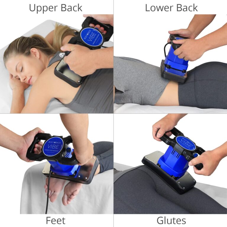 Body Back Vibe 2.0 - Handheld Orbital Massager for Back Pain Relief - Variable Speed Chiropractic Tool for Muscle Recovery and Relaxation - Professional Quality Massager for Home Use - Image 4