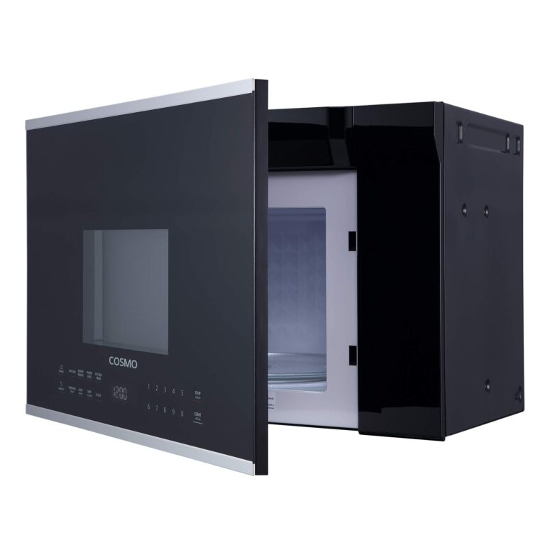 COSMO COS-2413ORM1SS Over the Range Microwave Oven with Vent Fan, 1.34 cu. ft. Capacity, 1000W, 24 inch, Black / Stainless Steel - Image 3