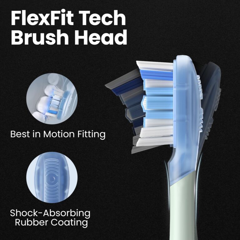 Oclean X Ultra S Electric Toothbrush with Screen Display, IPX7 Travel Toothbrush for Adults with 3 Brush Heads & Case, Smart Touchscreen - Image 5