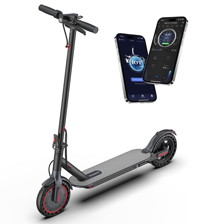 Electric Scooter, 8.5" /10“Tire, 16/19/22Mph Top Speed, 12/22/28 Miles Long Range, Folding Escooter for Adults and Teens with Dual Braking,Dual Suspension, App