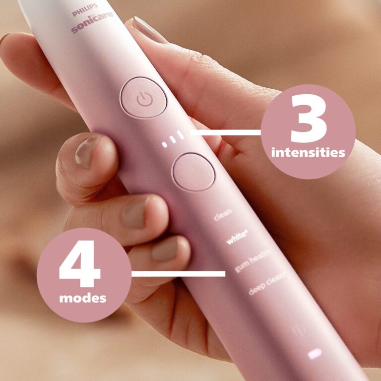 PHILIPS Sonicare 9000 Special Edition Rechargeable Toothbrush, Pink/White, HX9911/90 - Image 9