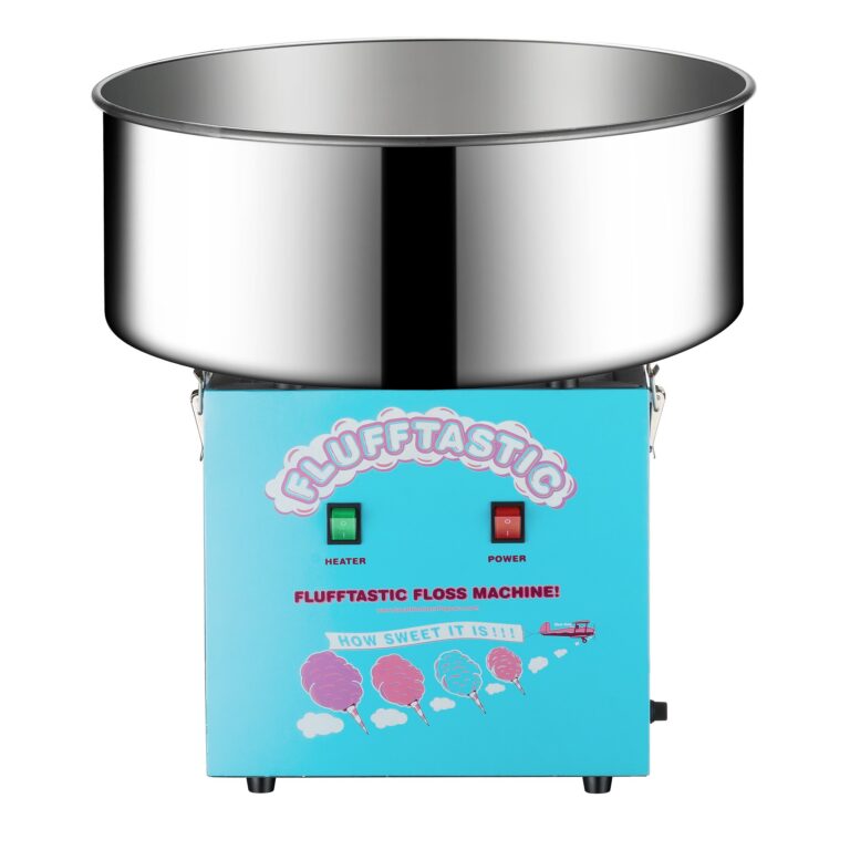 Cotton Candy Machine - 1000W Flufftastic Floss Maker with Stainless-Steel Pan - Cotton Candy Maker Machine and Sugar Scoop for Home Carnival Birthday Party or Festival by Great Northern Popcorn (Blue) - Image 10