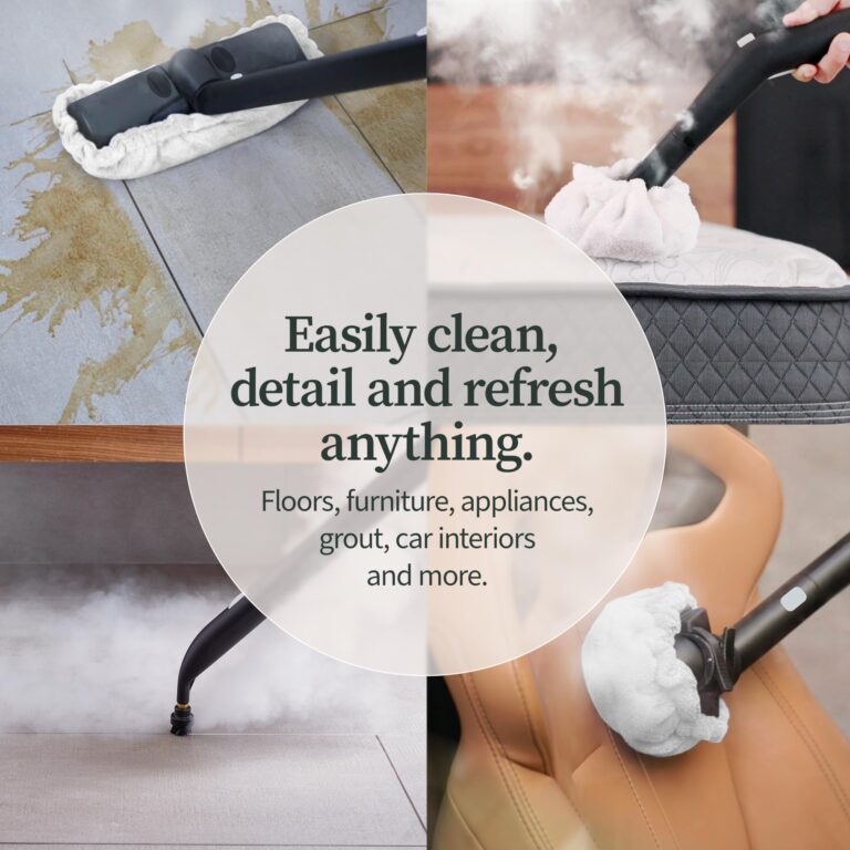 Dupray Neat Steam Cleaner with 40-Piece Kit – (Neat with Steam Cleaning Pack) Powerful, chemical-free cleaning for floors, cars, tiles, grout, and more, offering versatile, deep cleaning performance - Image 5