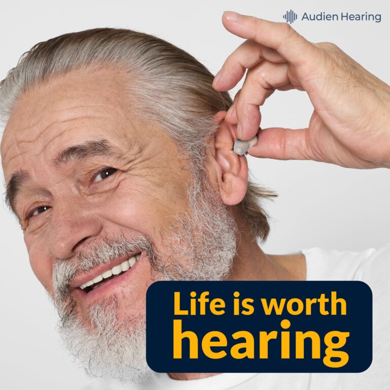 Audien ATOM PRO 2 Wireless Rechargeable OTC Hearing Aid, Premium Comfort Design and Nearly Invisible - Image 4