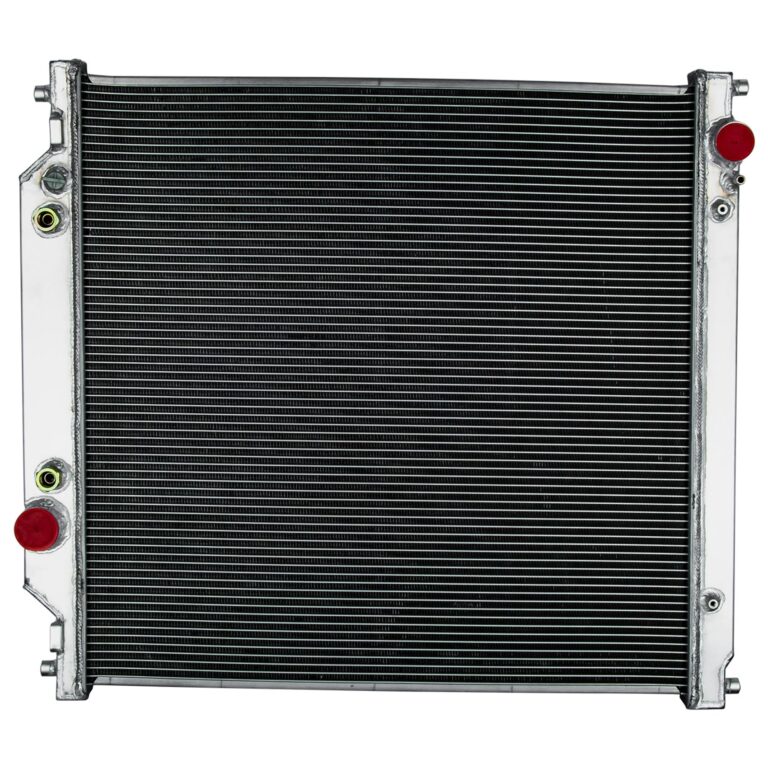 6.0 Powerstroke Radiator Compatible with 2003-2007 Ford Excrusion F250 F350 F450 Diesel Super Duty V8, Ford F250 Radiator, Ford F350 Radiator, 1 Row Full Performance Aluminium Radiator - Image 9