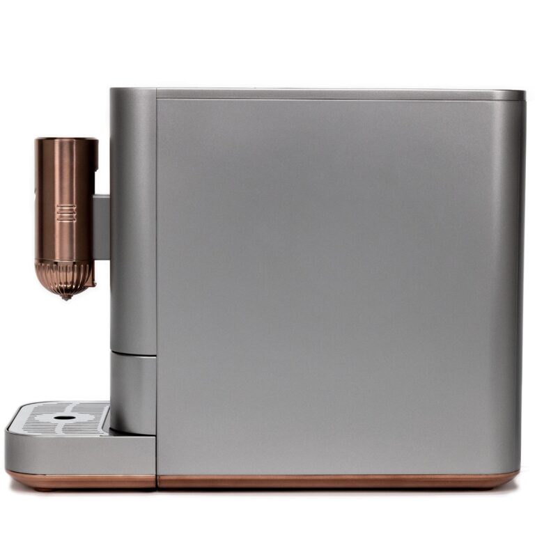 Café Affetto Automatic Espresso Machine | Brew in 90 Seconds | 20 Bar Pump Pressure for Balanced Extraction | Five Adjustable Grind Size Levels | WiFi Connected for Drink Customization | Steel Silver - Image 2