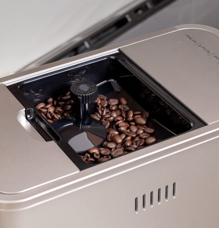 Café Affetto Automatic Espresso Machine | Brew in 90 Seconds | 20 Bar Pump Pressure for Balanced Extraction | Five Adjustable Grind Size Levels | WiFi Connected for Drink Customization | Steel Silver - Image 6