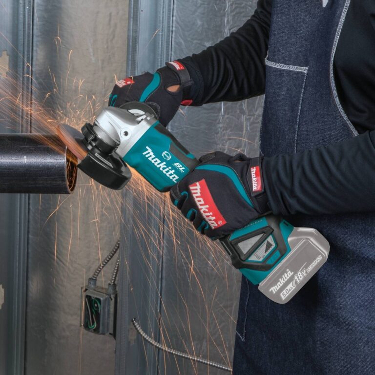 Makita XAG20Z 18V LXT BL 4-1/2”/ 5" Paddle Cutoff/Angle Grinder - Image 9