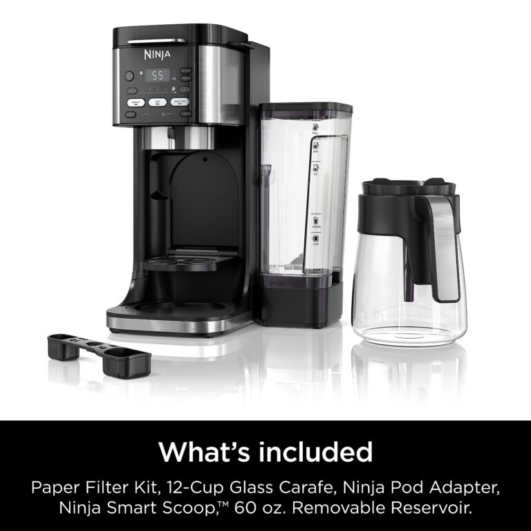 Ninja Drip Coffee Maker With K Cup Combo, DualBrew Pro Specialty Coffee Machine, Hot and Iced Coffee Maker Compatible with K-Cup Pods, 12 Cup Single Serve Coffee Maker with Paper Filter, CFP101 - Image 3