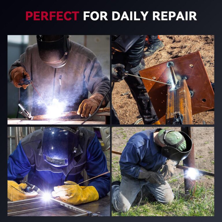 ARCCAPTAIN iControl ARC165 Pro Stick Welder, [APP Control] 165Amp ARC/Lift TIG Welding Machine, Large LED Display, IGBT Inverter 110V/220V MMA Welder with Hot Start, Arc force, and Anti-Stick - Image 2