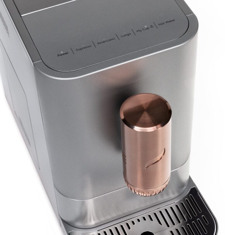 Café Affetto Automatic Espresso Machine | Brew in 90 Seconds | 20 Bar Pump Pressure for Balanced Extraction | Five Adjustable Grind Size Levels | WiFi Connected for Drink Customization | Steel Silver - Image 7