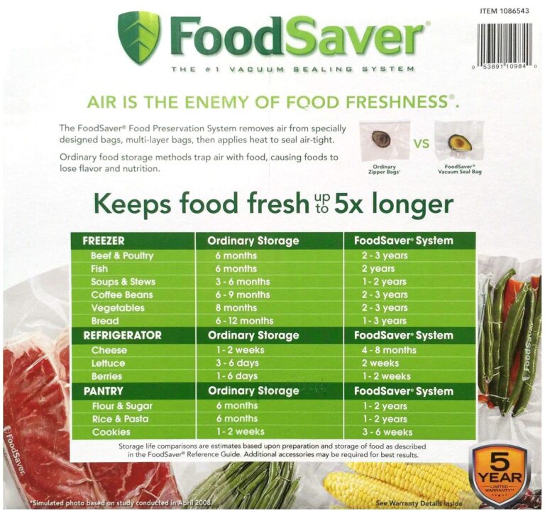 FoodSaver 2-in-1 Vacuum Sealing System with Starter Kit, reg, Silver - Image 4