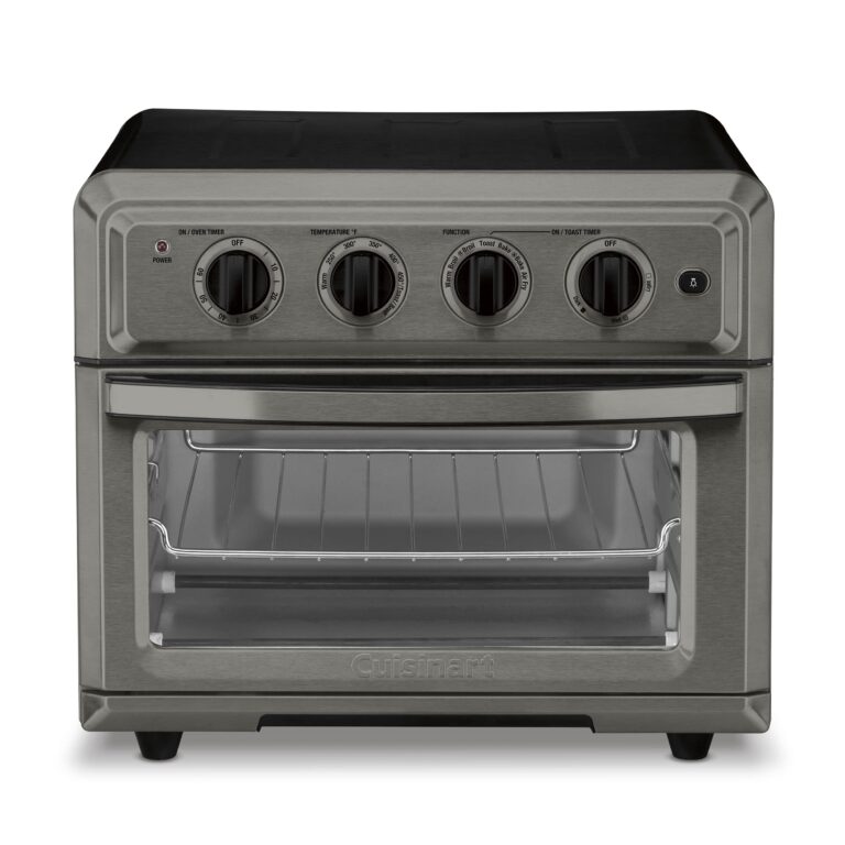 Cuisinart TOA-60BKS Convection AirFryer Toaster Oven, Premium 1800-Watt Oven with 7-in-1 Functions and Wide Temperature Range, Large Capacity AirFryer with 60-Minute Timer/Auto-Off, Black Stainless - Image 8