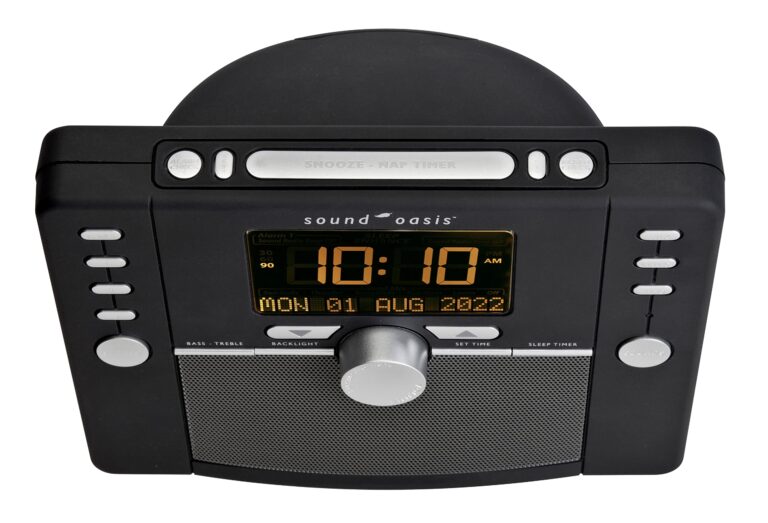Sound Oasis Deluxe Bluetooth Sleep Tinnitus Sound Machine, World’s Best White Noise Machine for Better Sleep, Tinnitus Management, Clock Radio 288 Sounds - Image 3