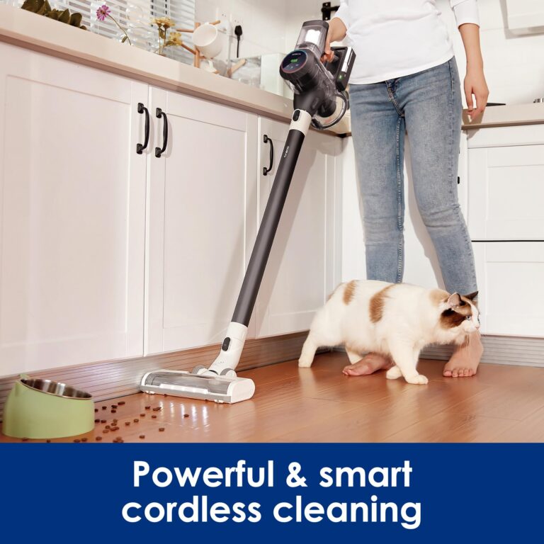 Tineco Pure ONE S11 Cordless Vacuum Cleaner, Smart Stick Handheld Cleaner Strong Suction & Lightweight, Cordless Handheld Vacuum Deep Clean Hair, Hard Floor, Carpet, Car (Pure ONE S11 Grey) - Image 8