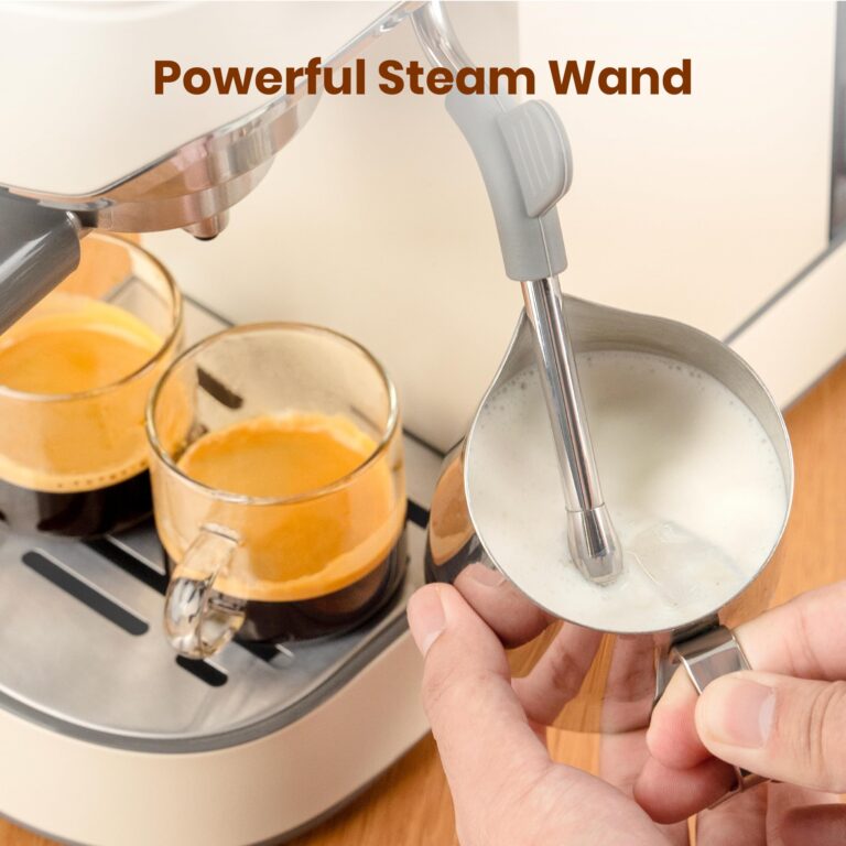 Gevi Super-Automatic Espresso Machine 20 Bar with Grinder, Professional Espresso Maker with 35 Precise Grind Settings Burr Coffee Grinders Combos, Gift for Coffee Lover - Image 3