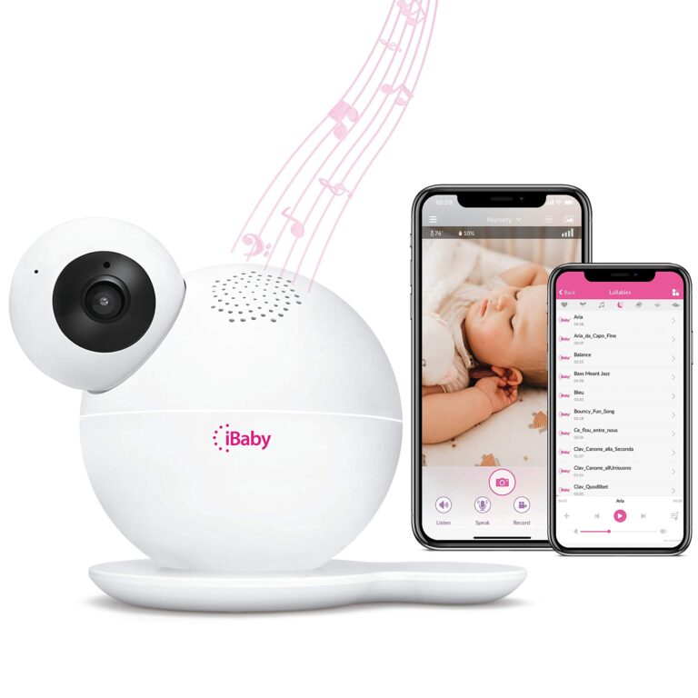 iBaby Smart WiFi Baby Monitor M8 Lite, 1080P Full HD Camera, Two Way Talk, Temperature Sensor, Night Vision, Wake Up and Bedtime Music, Remote Pan and Tilt with Smartphone App for Android and iOS - Image 3