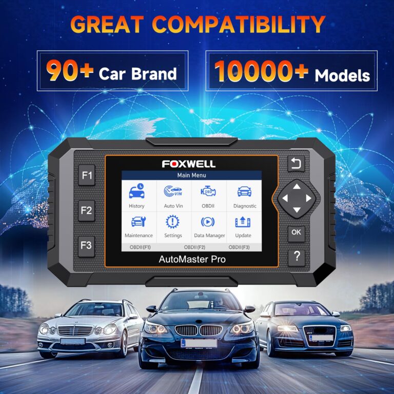 2025 FOXWELL NT614 Elite OBD2 Scanner with 5 Resets ABS Bleeding/SAS Calibration/Oil/EPB/Throttle, Upgrade of NT604 Code Reader Scan Tools, ABS SRS Engine Transmission Battery Test Car Scanner - Image 3