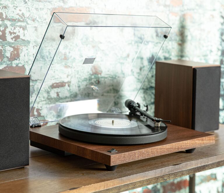 Crosley C6B-WA Belt-Drive Bluetooth Turntable Record Player with Adjustable Tone Arm, Walnut - Image 2