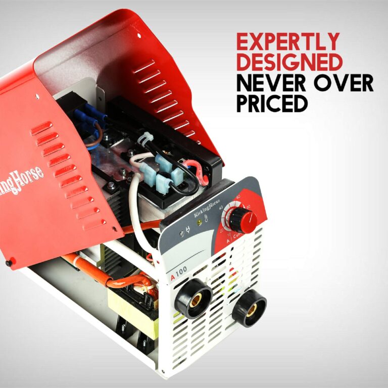 KICKINGHORSE A100 CSA/US Certified Arc Stick Welder 120V DC 100A Highest Efficiency 40K Hz IGBT Inverter Run-Off US Home 15/20A Breaker. Full-Metal Body Structure - Ideal for Beginners and Home Use - Image 7