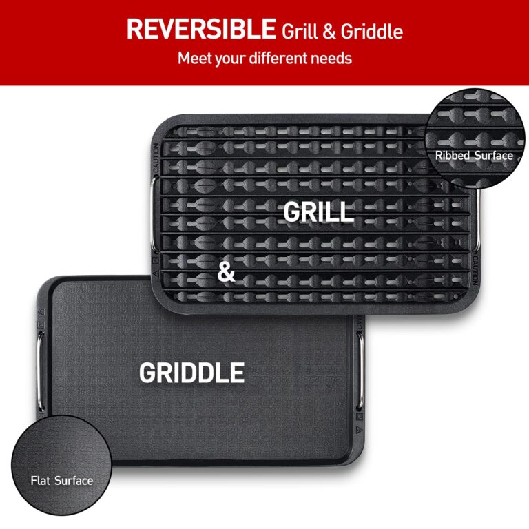 Indoor Smokeless Grill, Techwood 1500W Electric BBQ Grill with Temperature Control, Korean Grill Removable Grill & Griddle Plates, Tempered Glass Lid - Image 5
