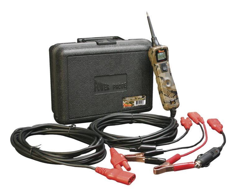 Power Probe III w/Case & Acc - Camo (PP319CAMO) [Car Automotive Diagnostic Test Tool, Digital Volt Meter, AC/DC Current Resistance, Circuit Tester]