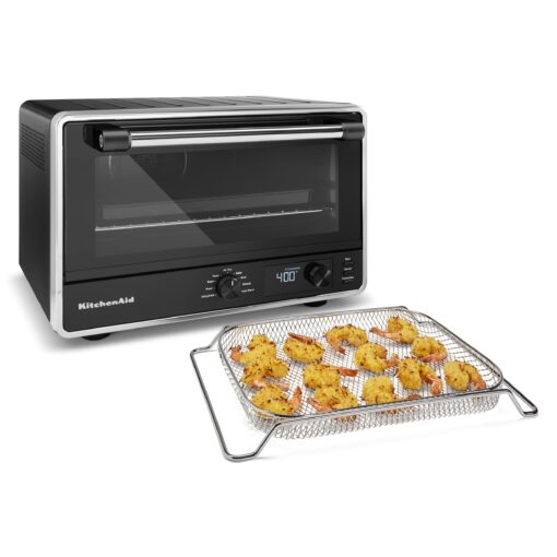 KitchenAid Digital Air Fry Countertop Oven, KCO124BM, Black Matte