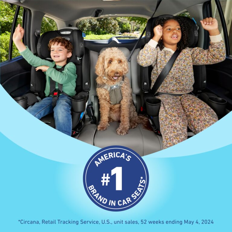 Graco Slimfit 3 in 1 Convertible Car Seat Slim & Comfy Design Saves Space in Your Back Seat, Redmond - Image 5